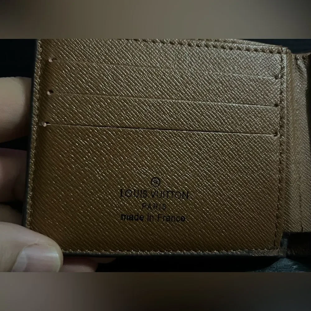 Brown Monogram Wallet / Card Holder for